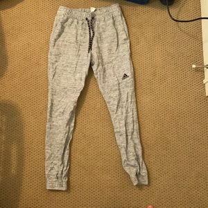 Adidas grey pants, size small.
